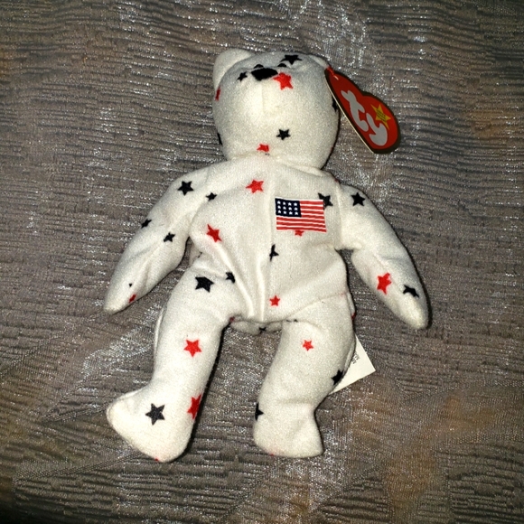 1993 McDonald's Teenie Beanie Baby Ty "Glory The Bear" - Picture 2 of 7